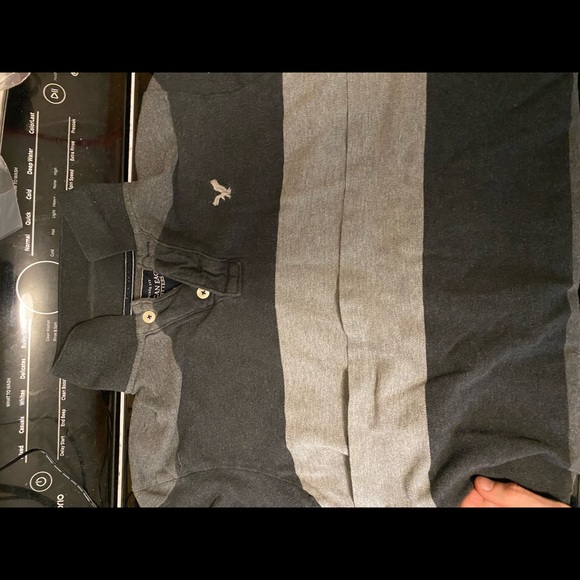 American Eagle striped polo - Picture 6 of 6